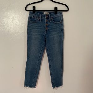 Madewell High Rise Skinny Jeans